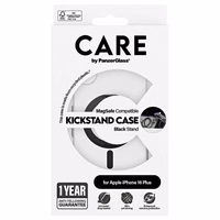 CARE by PanzerGlass Feature Kickstand Ümbris iPhone 16 Plus 6.7" must/must MagSafe 1323