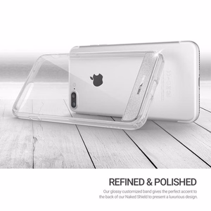 Obliq Naked Shield ümbris iPhone 8 Plusile / 7 Plusile, läbipaistev
