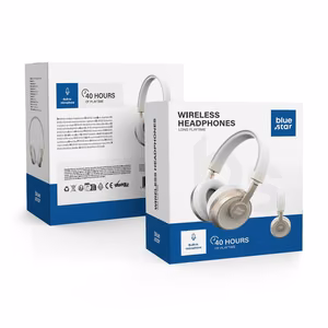 Bluetooth-гарнитура Blue Star (BH02) белый