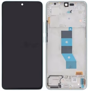 LCD screen Xiaomi Redmi Note 14 5G koos touch screen koos frame Lavender Lilla original (service pack)