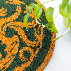 Game of Thrones House of the Dragon ümmargune uksematt, läbimõõt 50 cm
