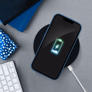 Чехол для Honor 600 PRO силиконовый синий