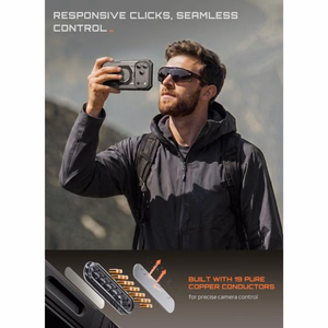 Supcase Grip Pro Mag MagSafe ümbris iPhone 18 Pro / 17 Pro – must