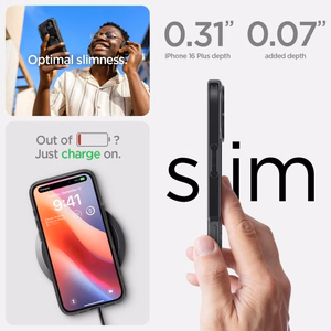 SPIGEN ümbris ULTRA HYBRID MAG compatible with MagSafe jaoks IPHONE 16 zero one