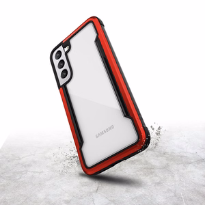 X-Doria Raptic Shield Pro ümbris seadmele Samsung Galaxy S22+ 5G, mikroobivastase kaitsega, punane