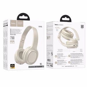 HOCO juhtmevaba kõrvaklapid bluetooth W46 milky valge