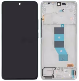 LCD screen Xiaomi Redmi Note 14 5G koos touch screen koos frame Lavender Lilla original (service pack)