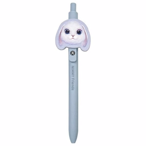 NIMMY set 2in1 notebook + pen BIG EYED PET 2.0 Rabbit lilla