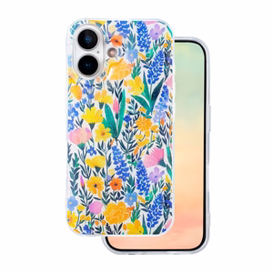 Glow Glam ümbris jaoks iPhone 15 Pro 6,1" valge