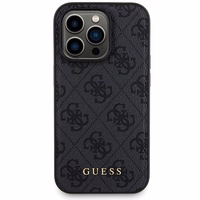 Guess 4G Metal Logo ümbris set jaoks iPhone 13 Pro + 5000mAh MagSafe power bank - must