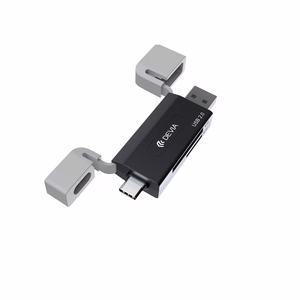 Devia card reader 2in1 EL239 USB/USB-C 2.0 must