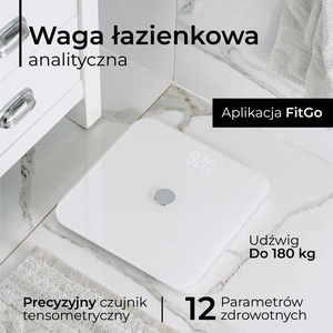 ADLER AD 8187 bathroom scales, white