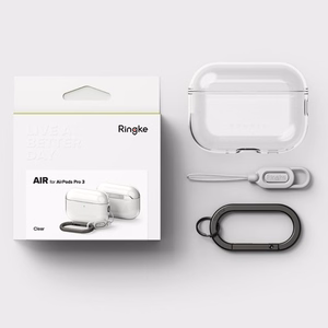 Ringke Air Ümbris jaoks AirPods Pro 3 - Läbipaistev