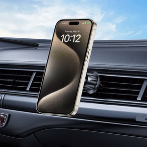 Tech-Protect N56 Magnetic Car Phone Hoidja koos MagSafe jaoks Air Vent - must