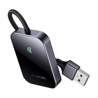 CarPlay juhtmevaba adapter koos USB kaabel McDodo CA-7210 must