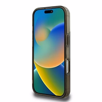 Guess IML 4G Background MagSafe Ümbris jaoks iPhone 16 Pro Max - Brown