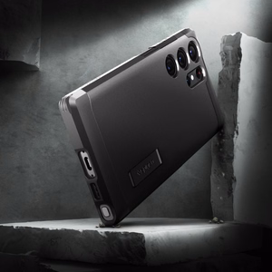 SPIGEN ümbris TOUGH ARMOR jaoks SAMSUNG S23 Ultra must