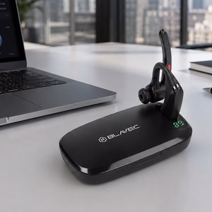 Blavec Legend 5 Multipoint Bluetooth-peakomplekt (BHLE5-B), must