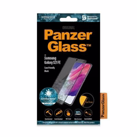 PanzerGlass E2E Microfracture antibacterial glass jaoks Samsung Galaxy S21 FE - with must raamiga