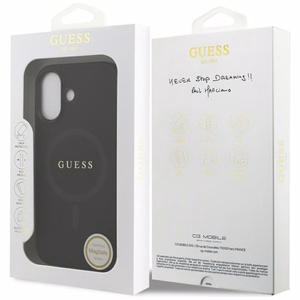 Guess Saffiano Classic Logo MagSafe ümbris for iPhone 17 - must