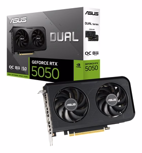 ASUS Dual NVIDIA GeForce RTX 5050 8 GB OC Videokaart