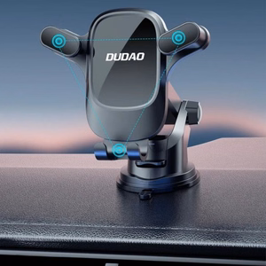 Autohoidik Dudao F5Pro Must (mitte-magnetiline / kleeppadi)