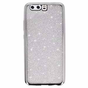 Elektro Glitter Ümbris jaoks HUAWEI P10 Hõbedane