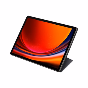 Flip ümbris with stand jaoks Samsung Galaxy Tab S9 Smart Book Cover - must