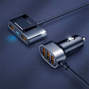 Car laadija Joyroom JR-CL03 5-Port USB (must)