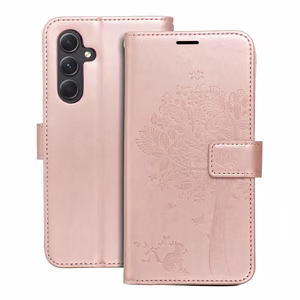 MEZZO Book ümbris jaoks SAMSUNG A54 5G tree rose kuldne