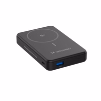 Powerbank Wozinsky WLWP-10KA0Y3S 22.5W PD Qi2 10000 mAh, statiiviga, 1x USB-A, 1x USB-C - must