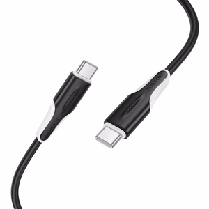 Borofone Кабель BX119 New - Type C to Type C - PD 60W 1 метр чёрный