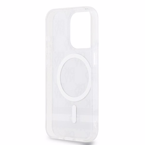 DKNY IML Checkered Mono Pattern & Printed Stripes MagSafe Ümbris jaoks iPhone 15 Pro - Must