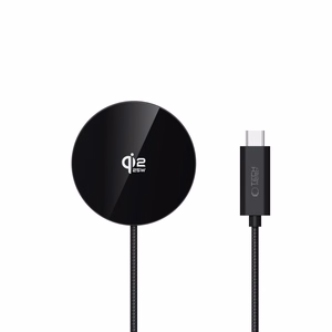 TECH-PROTECT A50 Magnetic MAGSAFE Juhtmevaba Laadija 25W QI2.2 must