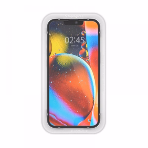 Spigen ALM Glass FC karastatud klaas iPhone 13 / 13 Pro / 14 jaoks - must