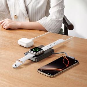 Joyroom JR-PBM02 Powerbank 22.5W 10000mAh 3in1 Magnetic Inductive Compatible with MagSafe with Built-in Cable - Black