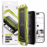 Ringke Easy Slide 2-pack Privaatsus Glass jaoks iPhone 17 Pro - Must