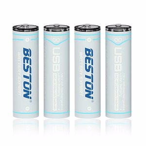 Rechargeable AA batteries koos USB C, 1460mAh, Li-Ion, 4 pcs