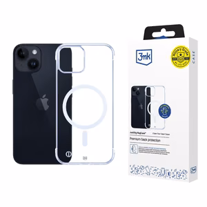 3mk Just20g MagCase jaoks iPhone 13 - läbipaistev