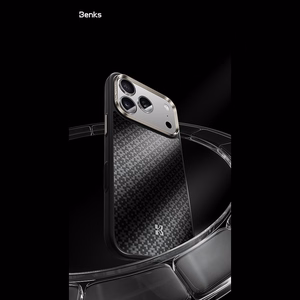 Must Benks Magnetic Armor Pro Armor Grid 600D kevlari ja metallraamiga ümbris (C.K.FL.AP.BK.B072) mudelitele iPhone 18 Pro / iPhone 17 Pro Camera Controli nupuga