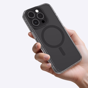 AmazingThing Titan Pro Mag Ümbris with Magnetic Ring jaoks iPhone 16 Pro - Must