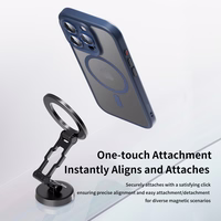 Rock Guard Touch Matte Series Magnetic Ümbris jaoks Iphone 16 Pro Max sinine