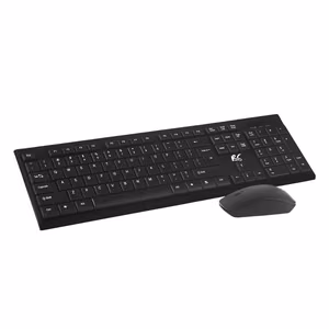 NanoRS juhtmevaba klaviatuur ja hiir ergonoomilise disainiga RS580