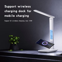 Yesido Lauaarvuti lamp DS20 induction koos LCD ekraan valge