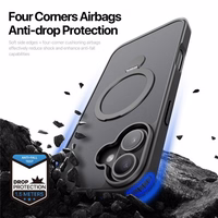 Ümbris Dux Ducis "Yind 360 Ring Stand" Apple iPhone 16 Pro Max must