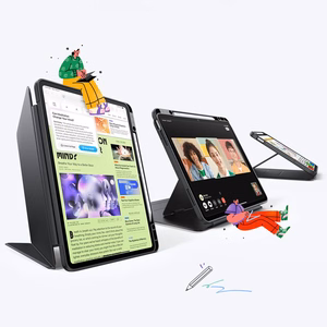 ESR Flip Hybrid Ümbris jaoks iPad Air 13" 1 / 2 (gen.) 2024-2025 - Must