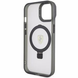 Ferrari FEHMP15SUSCAH iPhone 15 6.1" läbipaistev hardcase Ring Stand 2023 Collection MagSafe
