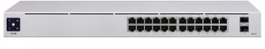 Коммутатор Ubiquiti USW-24 тип L2 24x10Base-T / 100Base-TX / 1000Base-T 1xSFP