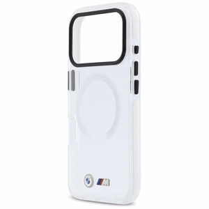 BMW M IML Shockproof Metal Logos MagSafe Ümbris for iPhone 17 Pro - Clear
