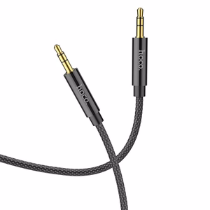 AUX kaabel Jack 3,5 mm Jack 3,5 mm Hoco 2 m UPA19 must